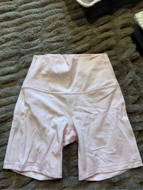 Lululemon high-rise align biker shorts 6 inch size 2